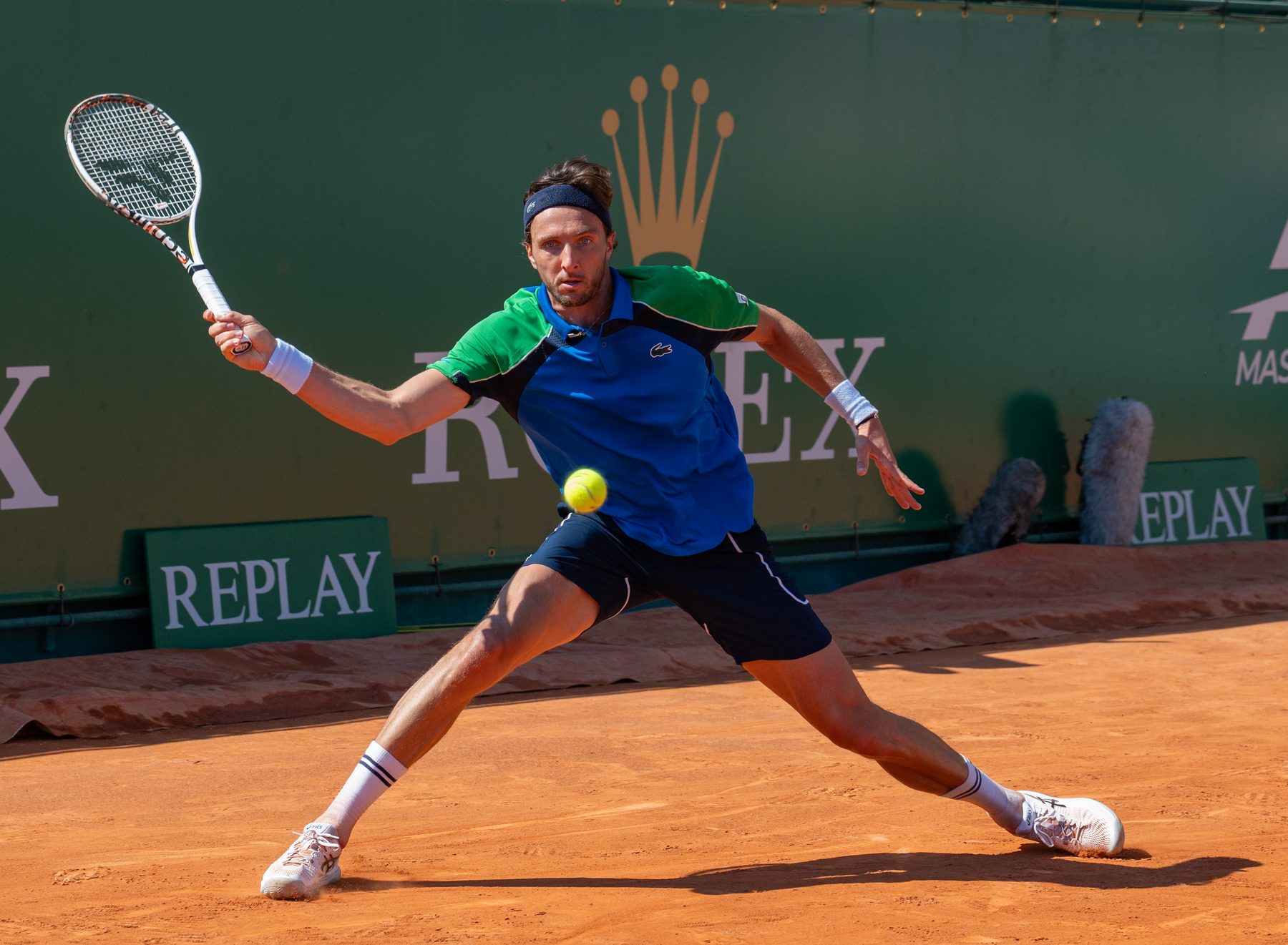 Clay-court forehand at the Monte-Carlo Masters