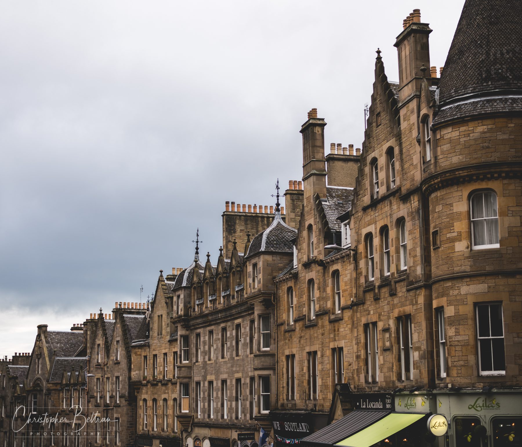 Old Town facades · Edinburgh