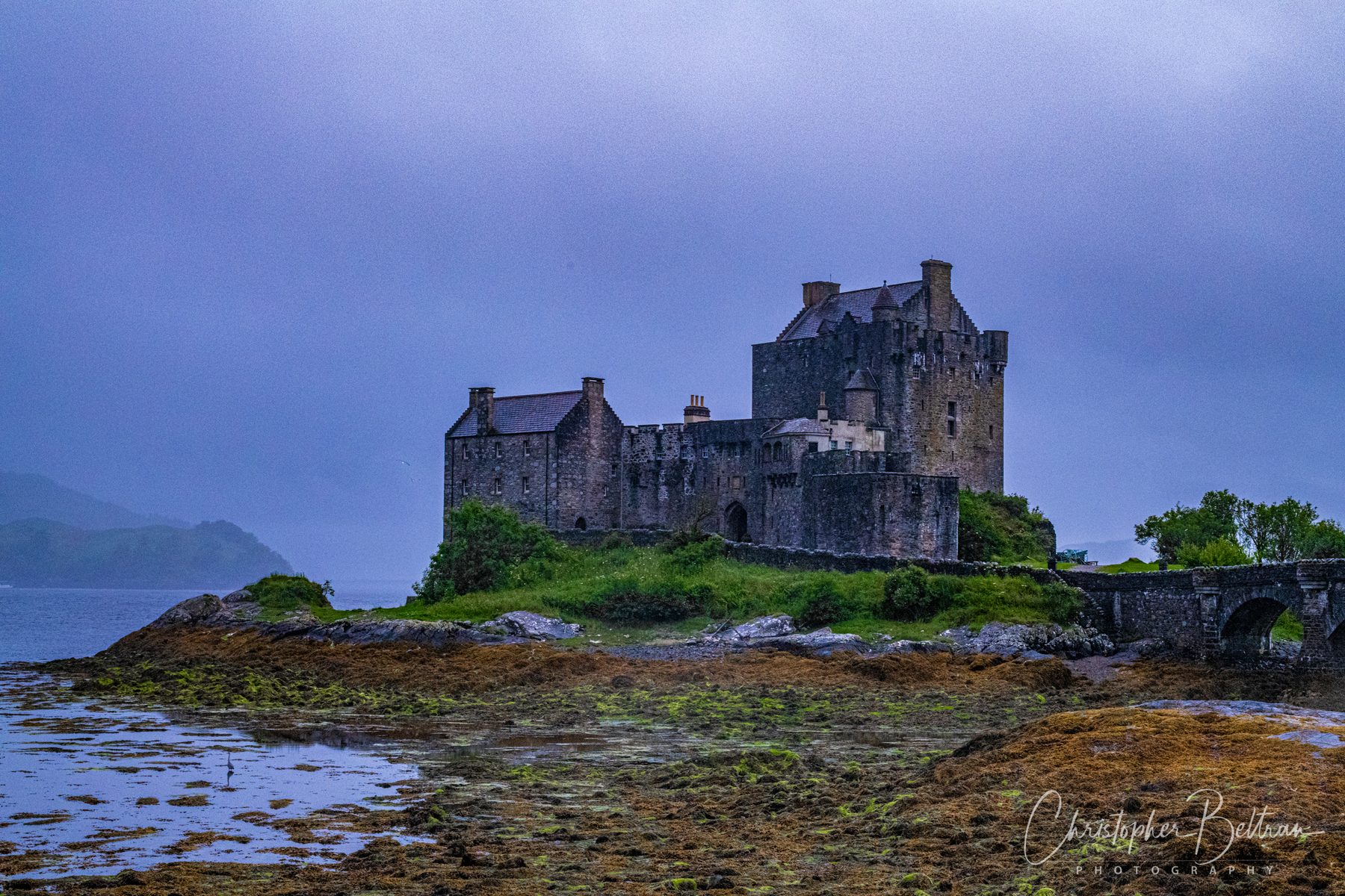 Eilean Donan Castle at dusk · Scotland
