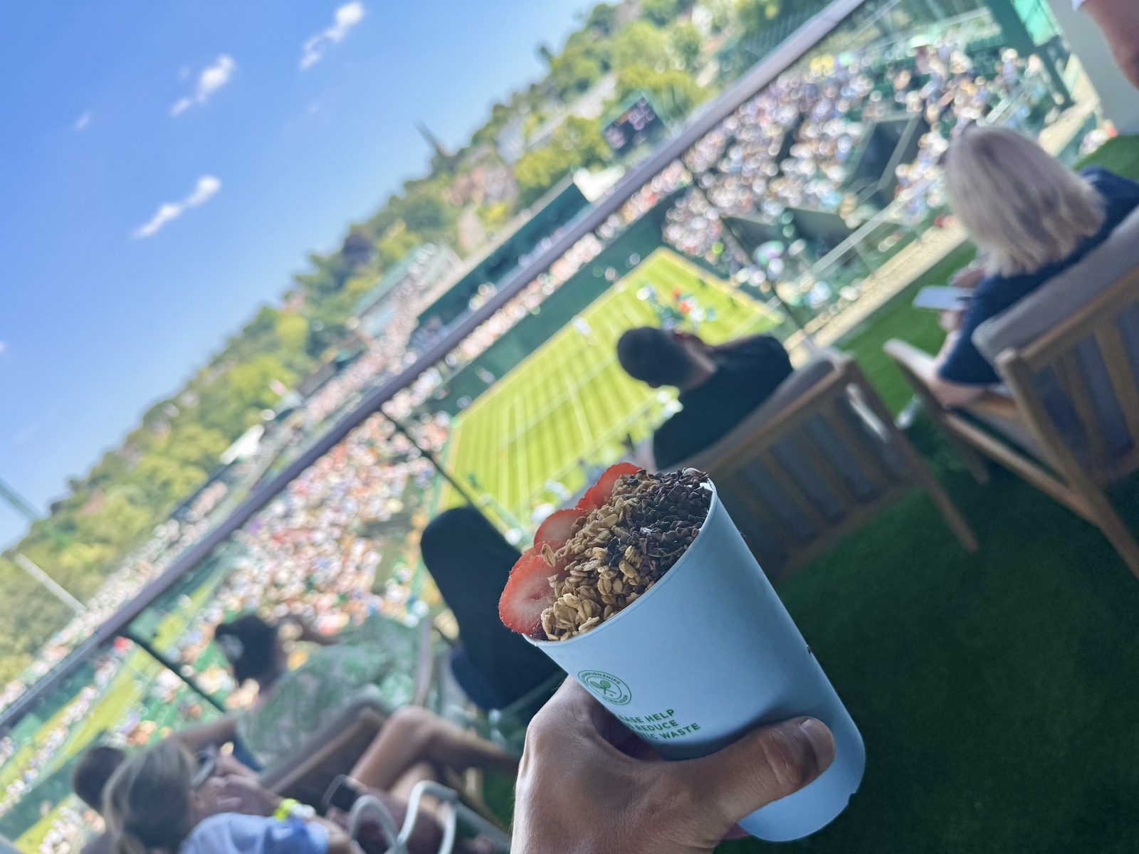 Match-day view over the grounds