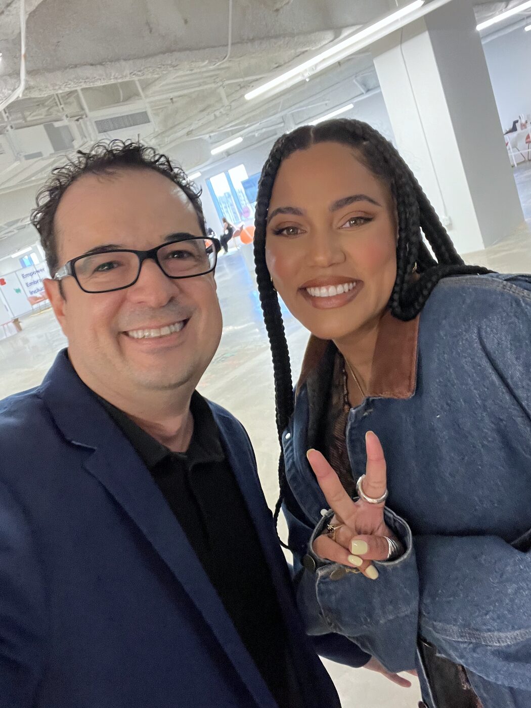 With Ayesha Curry